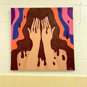 Handmade acrylic painting